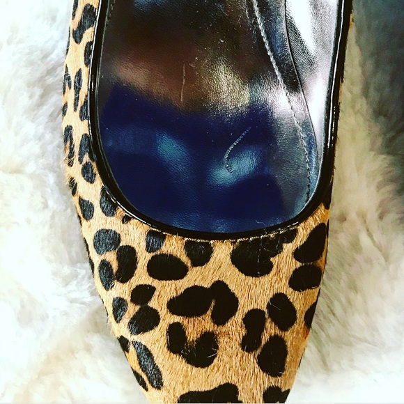 Like-New Calvin Klein Leopard Print Pumps - Picture 7 of 7